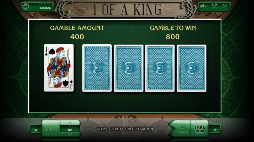 4 Of A King slot screenshot 3