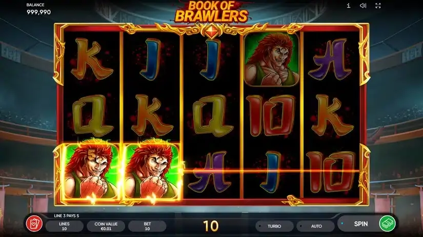 Book of Brawlers slot screenshot 3