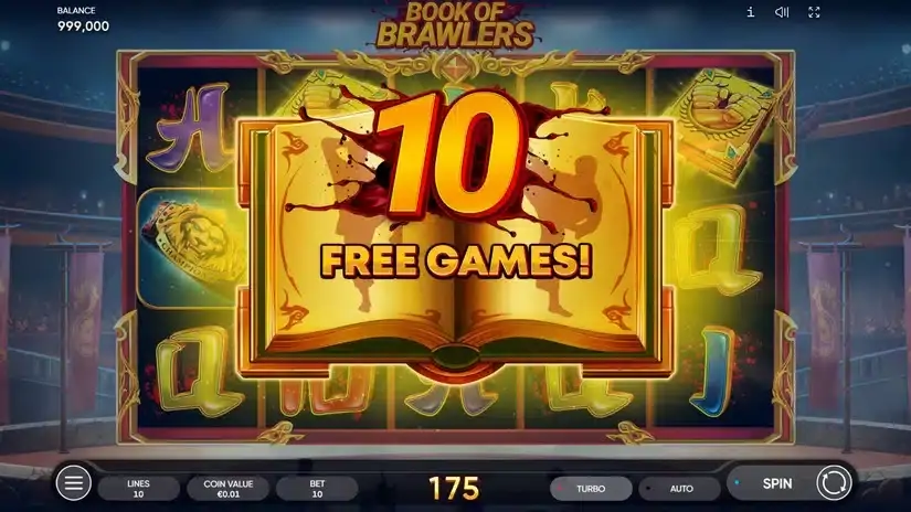 Book of Brawlers slot screenshot 4