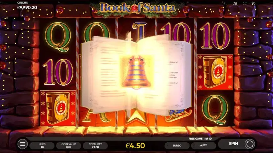 Book of Santa slot screenshot 3