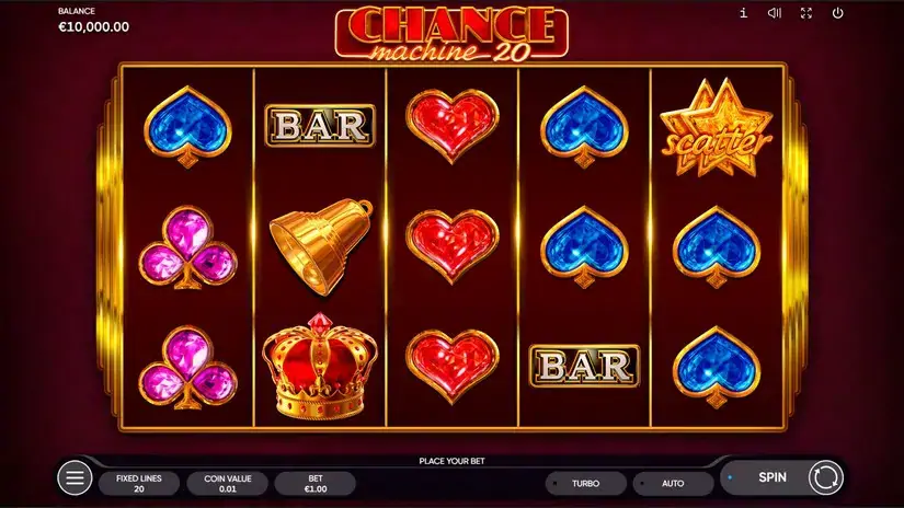 Chance Machine 20 slot screenshot 