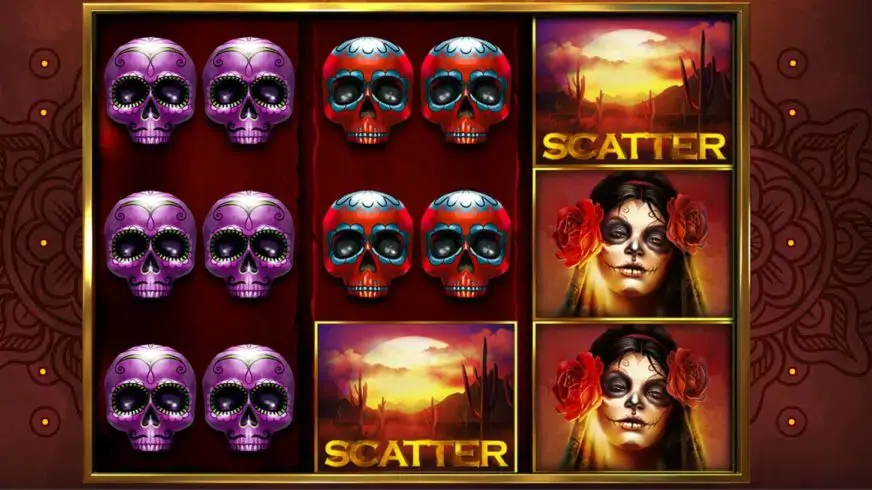 Dia de Los Muertos slot screenshot 1