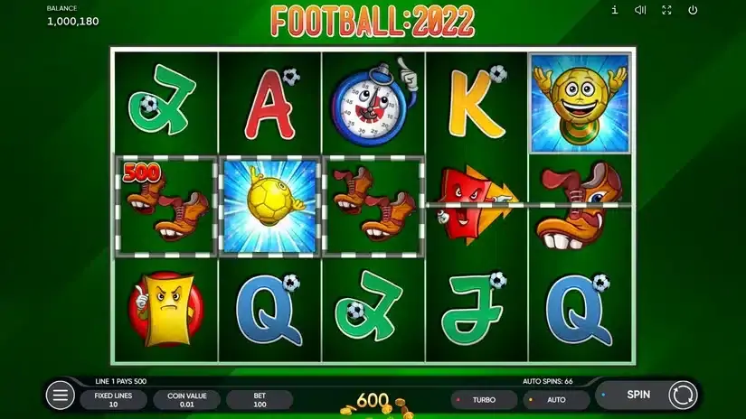 Football:2022 slot screenshot 3