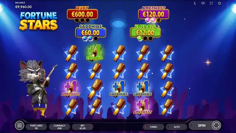 Fortune Stars slot screenshot 4