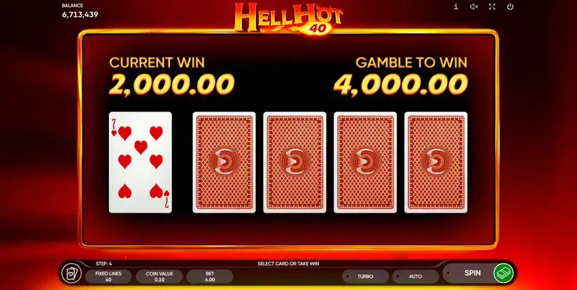 Hell Hot 40 slot screenshot 6