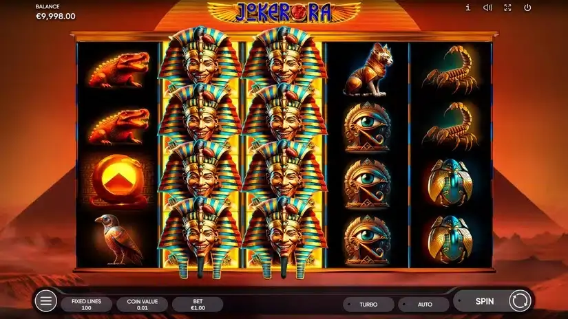 Joker Ra slot screenshot 2