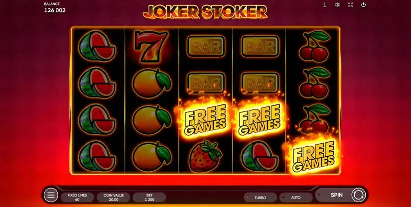 Joker Stoker slot screenshot 6