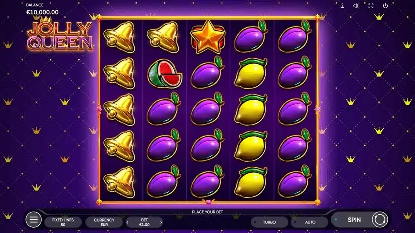 Jolly Queen slot screenshot 