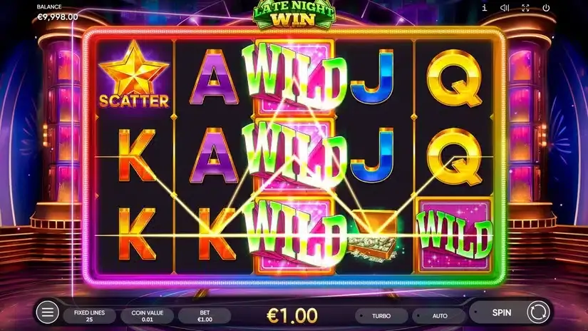 Late Night Win slot screenshot 2