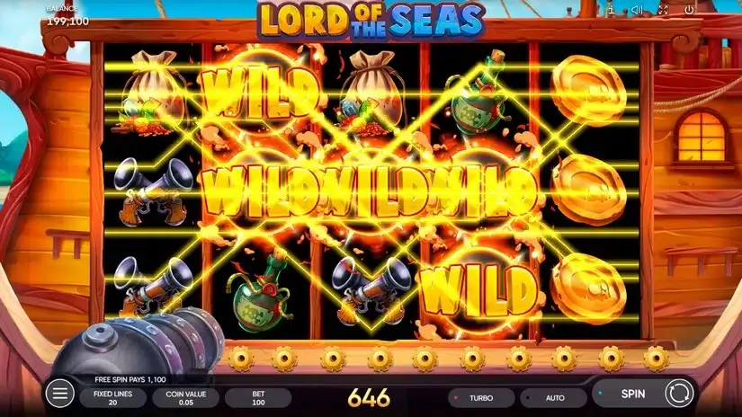 Lord Of The Seas slot screenshot 3