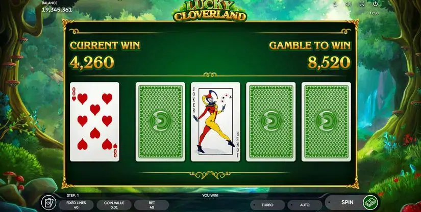 Lucky Cloverland slot screenshot 3