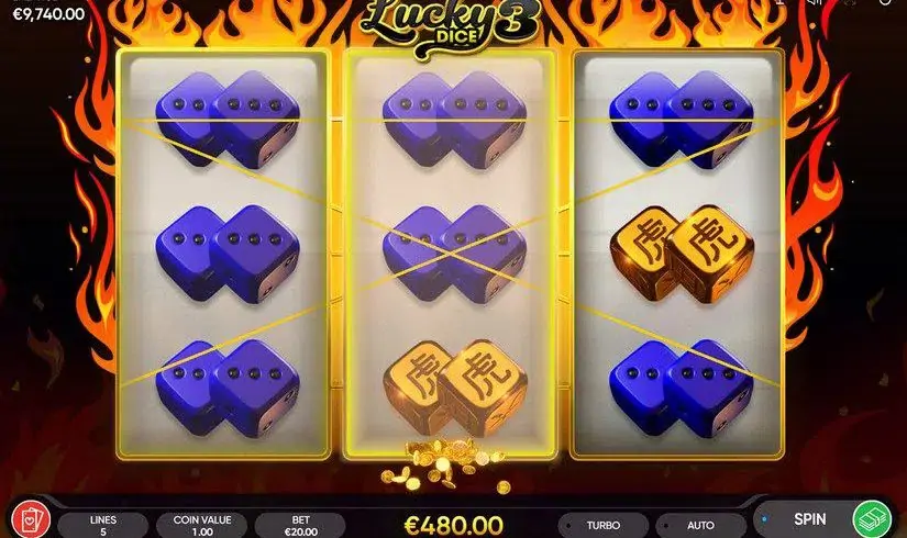 Lucky Dice 3 slot screenshot 4