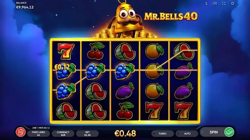 Mr. Bells 40 slot screenshot 2