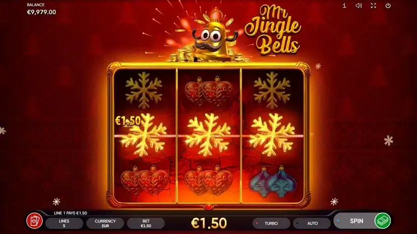 Mr. Jingle Bells slot screenshot 2