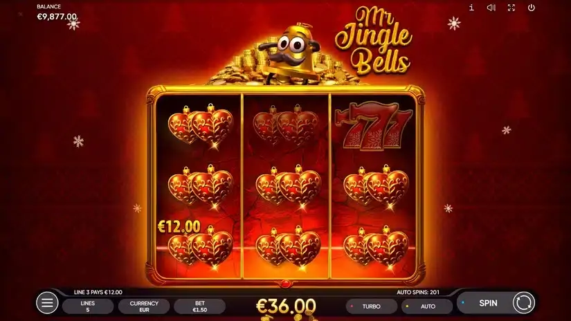 Mr. Jingle Bells slot screenshot 5
