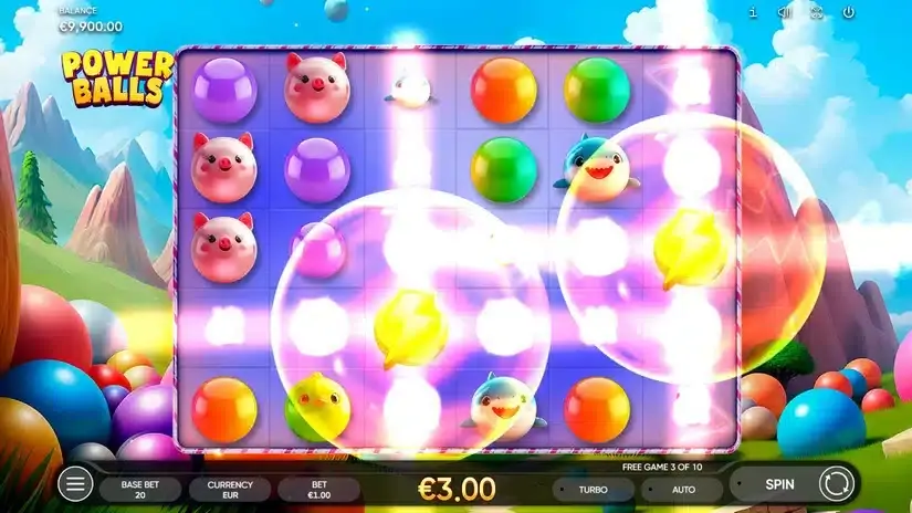 Power Balls slot screenshot 4