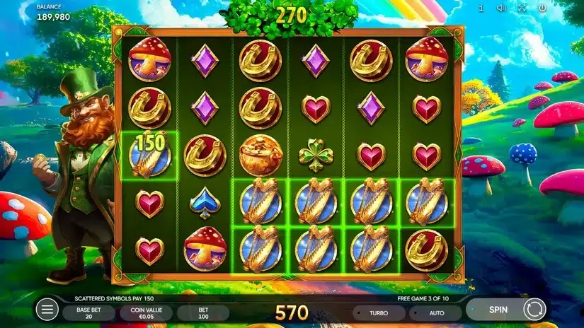 Rainbow Ray slot screenshot 5