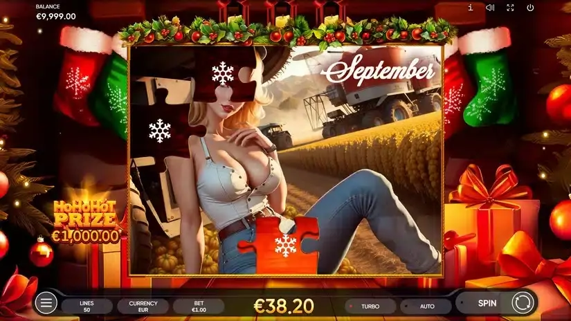 Santa’s Puzzle slot screenshot 