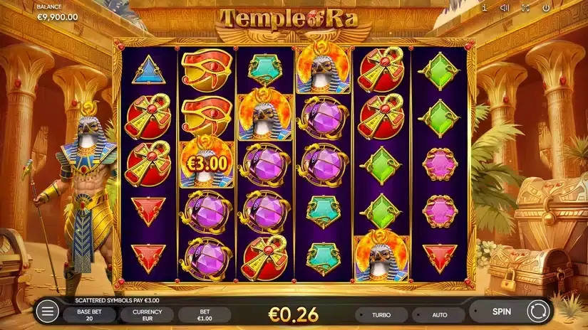Temple of Ra slot screenshot 2