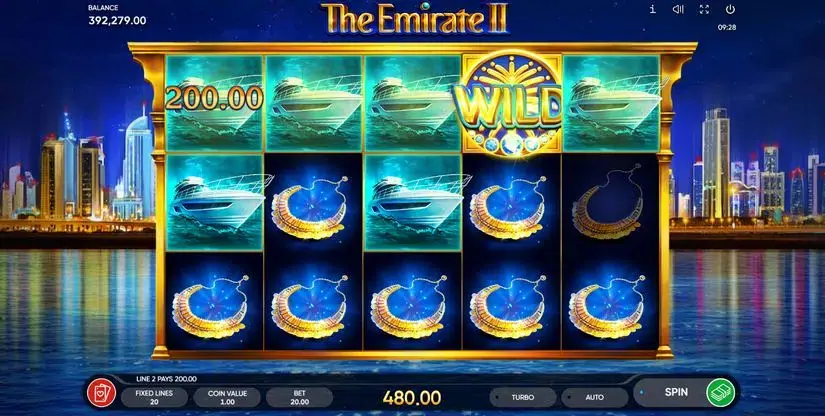The Emirate 2 slot screenshot 1