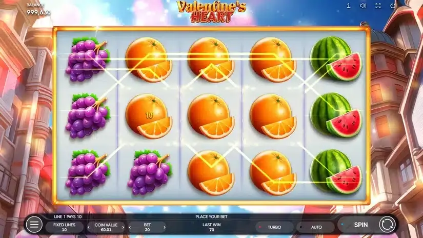 Valentine’s Heart slot screenshot 5