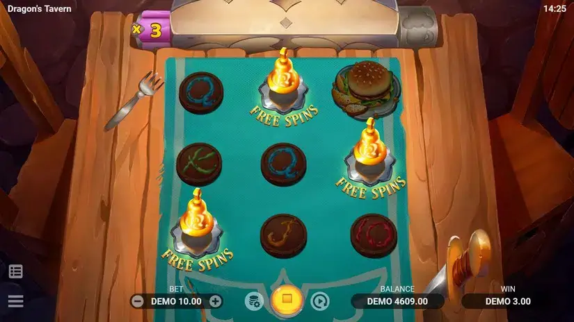 Dragon’s Tavern slot screenshot 4