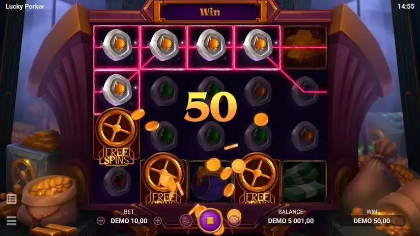 Lucky Porker slot screenshot 2
