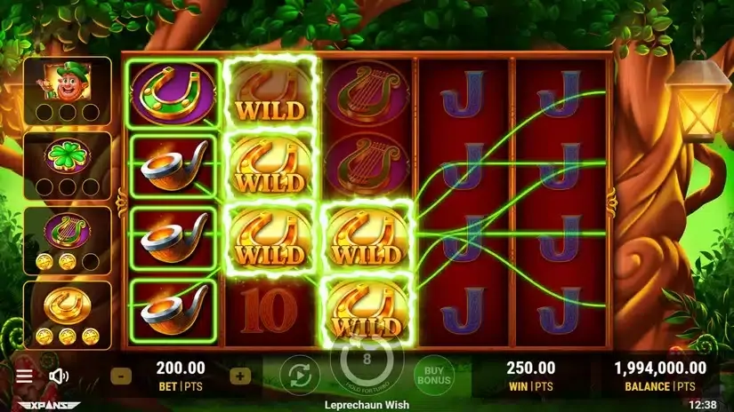 Leprechaun Wish slot screenshot 5