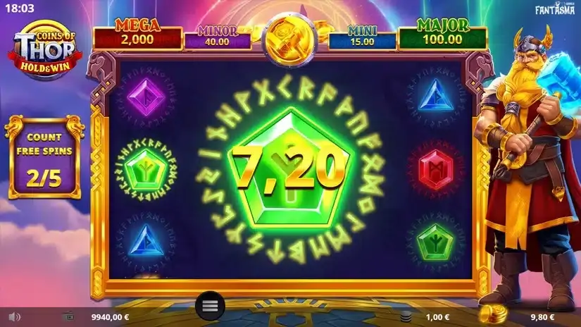 Coins of Thor slot screenshot 4