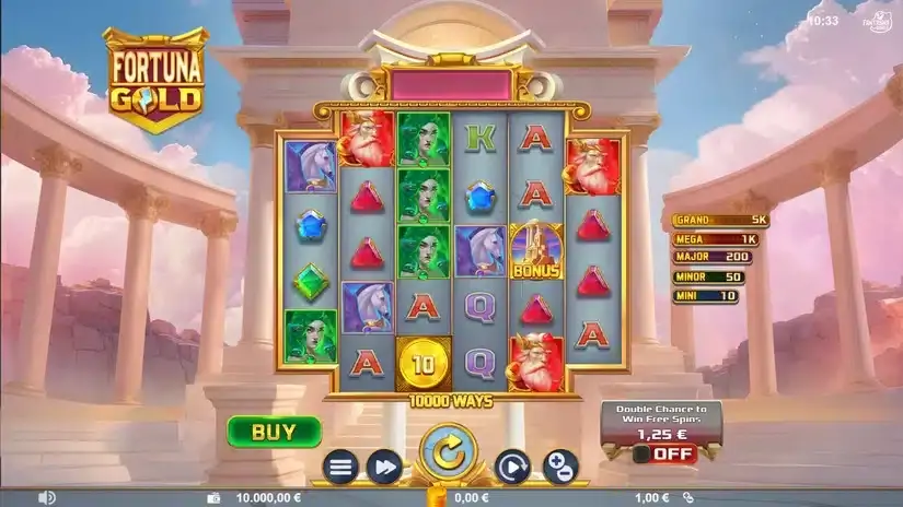 Fortuna Gold slot screenshot 