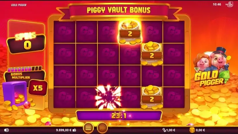 Gold Pigger slot screenshot 5