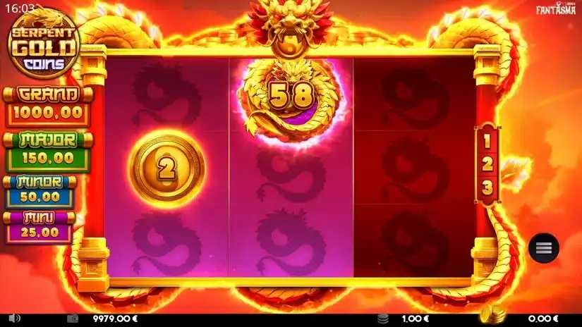 Serpent Gold Coins slot screenshot 6