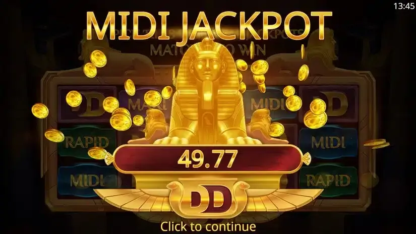 Volatile Egypt Dream Drop slot screenshot 