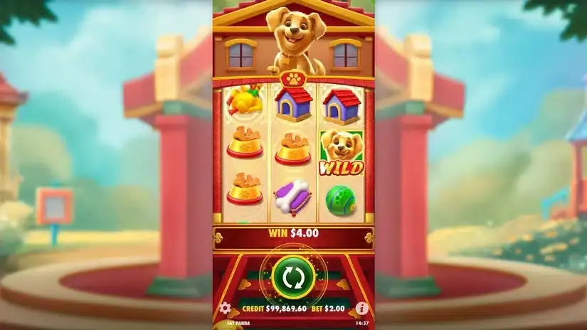 Cachorro Sortudo slot screenshot 