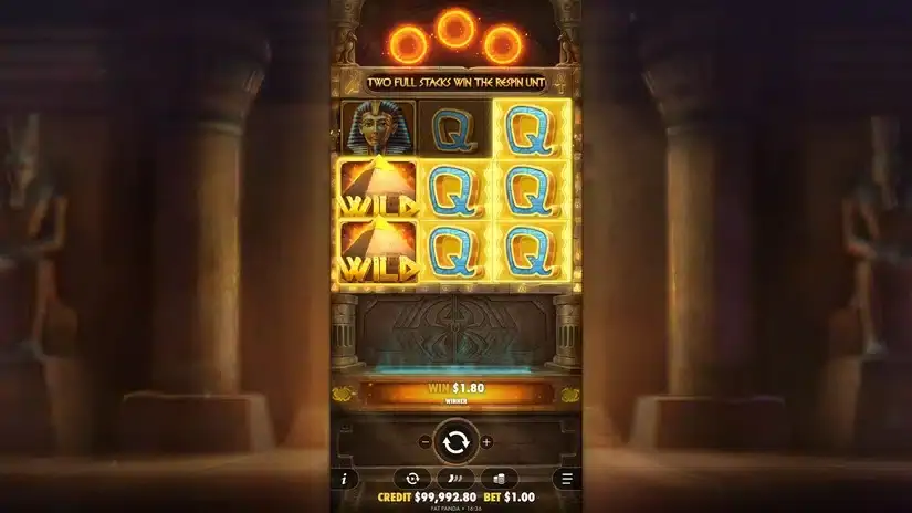 Code of Cairo slot screenshot 