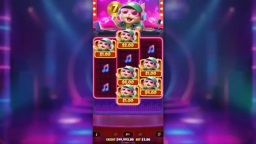 DJ Neko slot screenshot 4