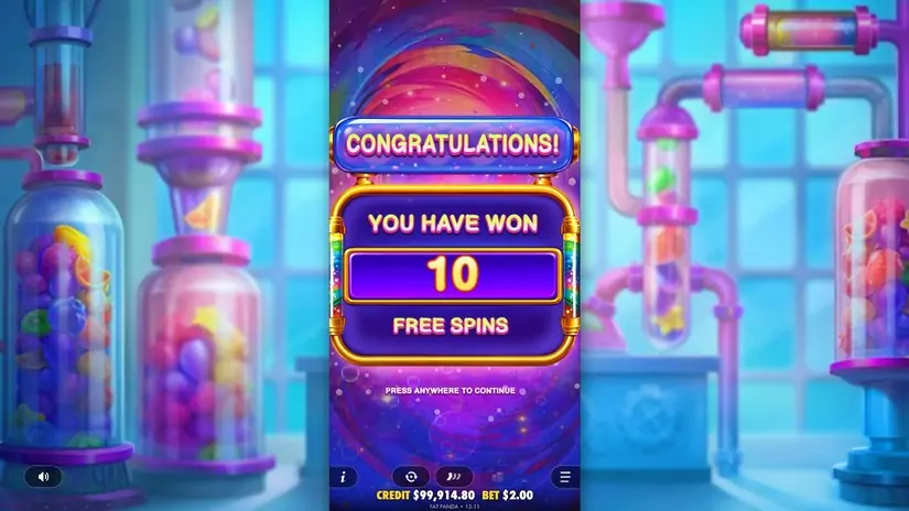 Sweet Burst slot screenshot 4