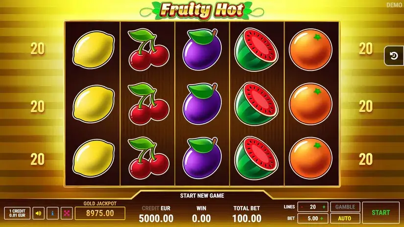 Fruity Hot slot screenshot 1