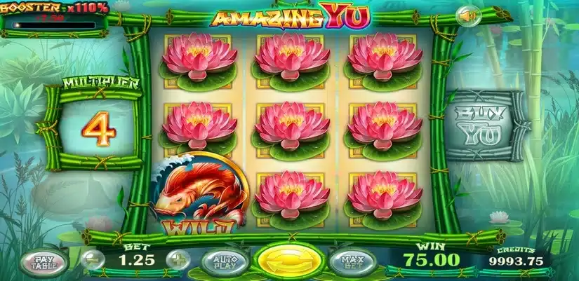 Amazing Yu slot screenshot 3