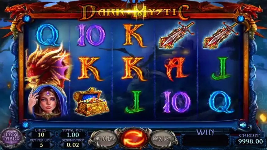 Dark Mystic slot screenshot 4