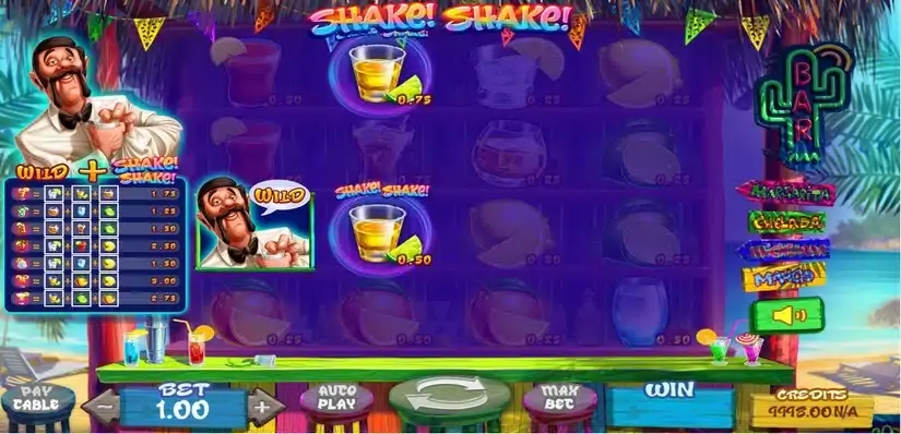 Shake! Shake! slot screenshot 2