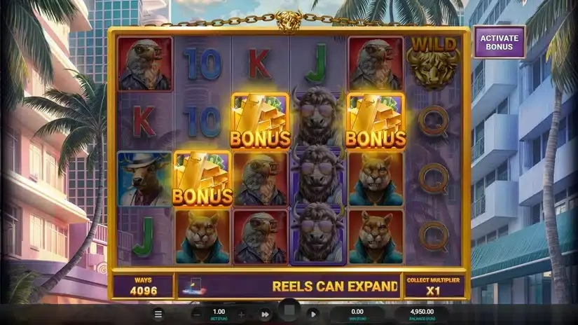 Buffalo Blow slot screenshot 2