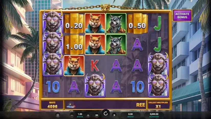 Buffalo Blow slot screenshot 
