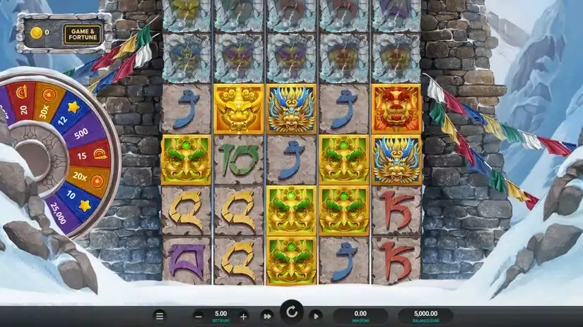 Everest slot screenshot 