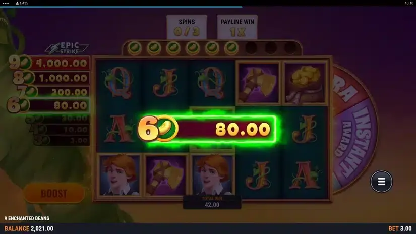 9 Enchanted Beans slot screenshot 8