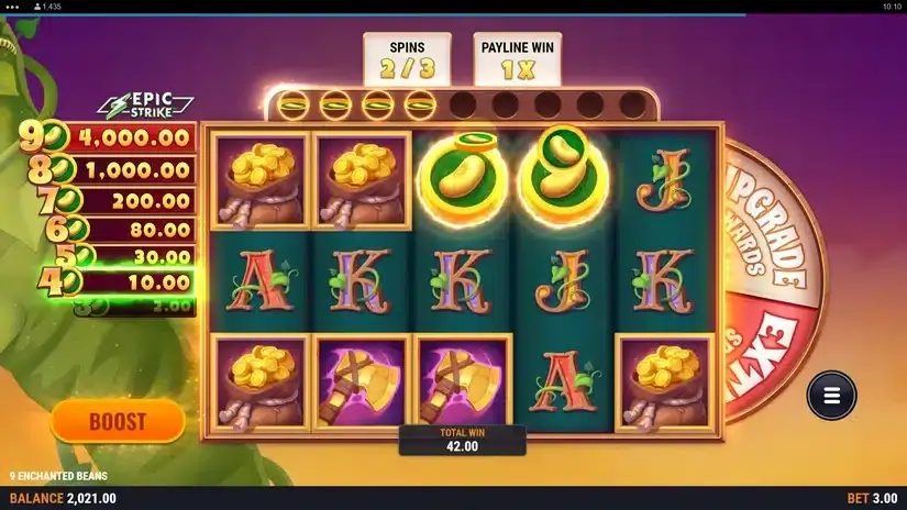 9 Enchanted Beans slot screenshot 7