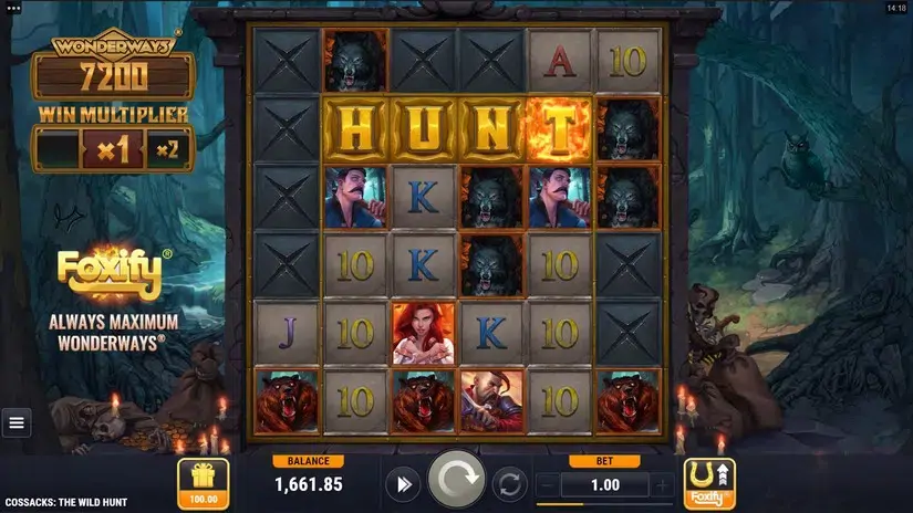 Cossacks the Wild Hunt slot screenshot 4