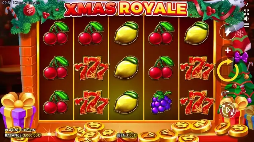 XMAS Royale slot screenshot 1