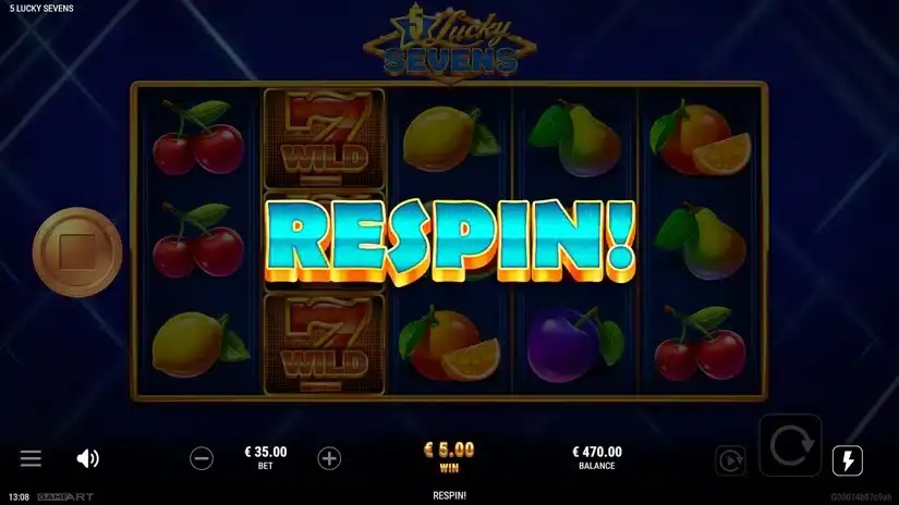 5 Lucky Sevens slot screenshot 3