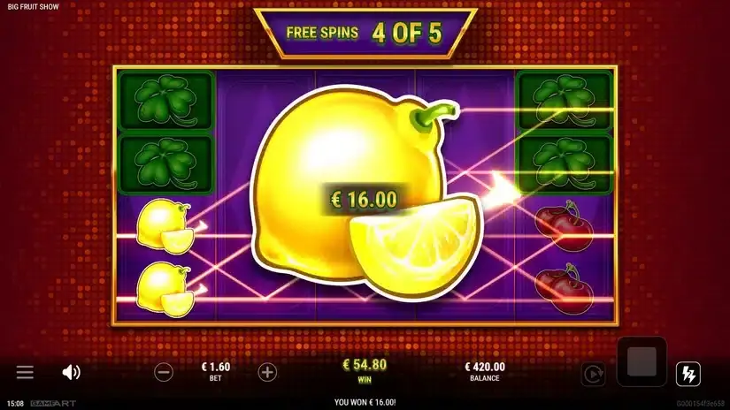 Big Fruit Show slot screenshot 5